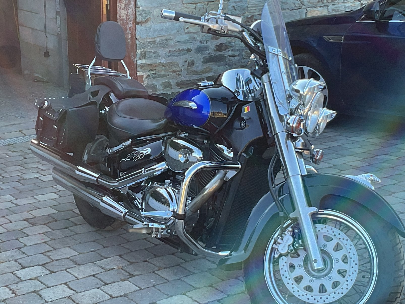 Suzuki volusia motorfiets jaar 2002, 2 cilinders, Occasion, Chopper, Cardan-aandrijving
