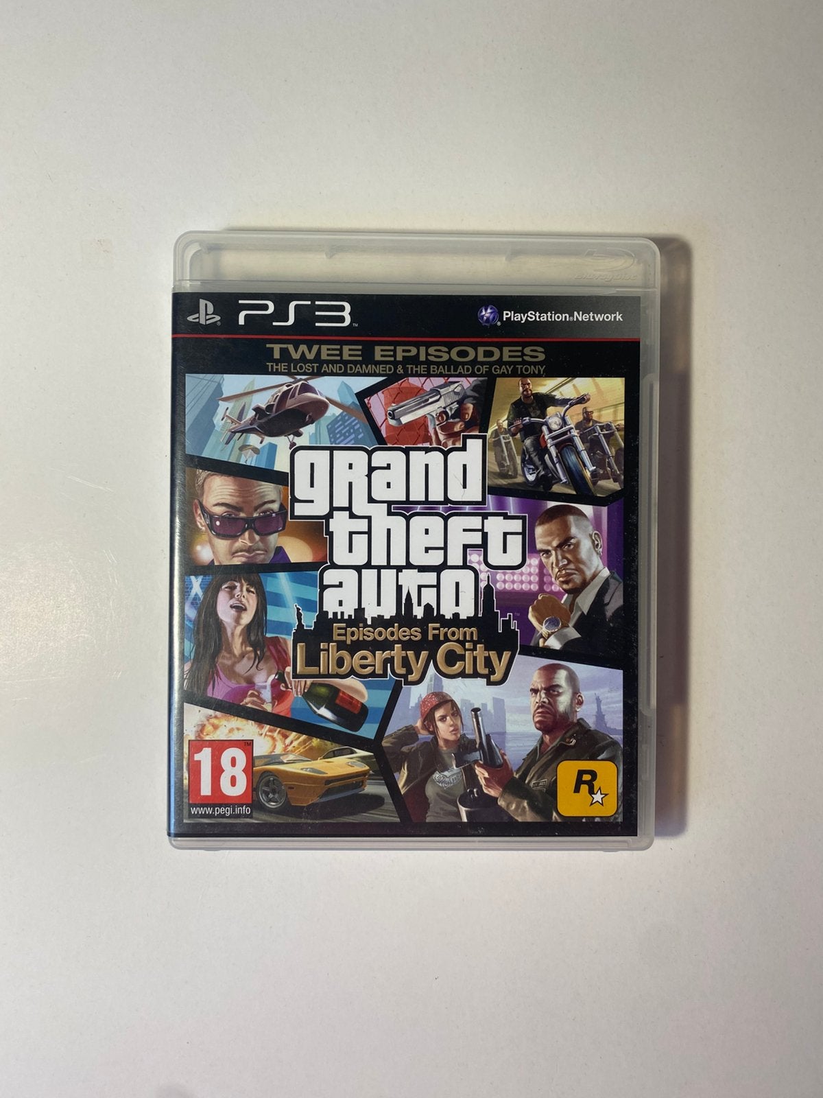 Épisodes de Liberty City pour GTA — PS3, Enlèvement ou Envoi, 1 joueur, À partir de 18 ans, Aventure et Action