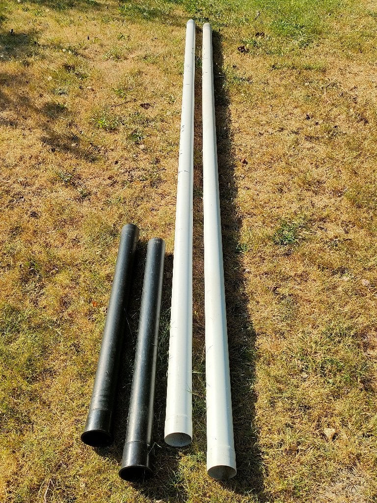 afvoerbuizen, Ophalen, Afvoer, 6 meter of meer, PVC