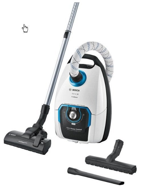 Sledestofzuiger met zak BOSCH BGL8SIL6, Elektronische apparatuur, Stofzuigers, Bosch, Zo goed als nieuw, Sledestofzuiger, Stille werking