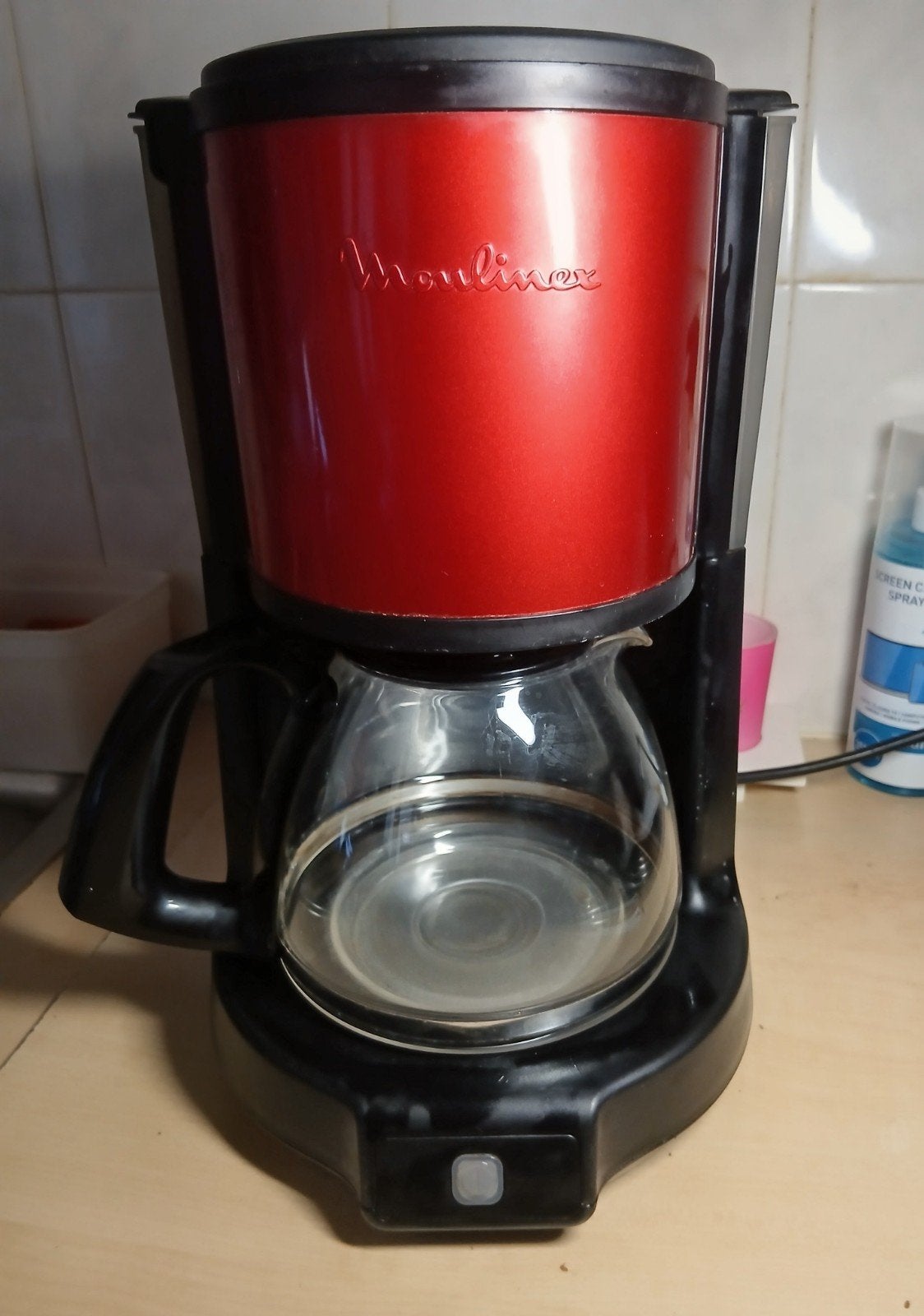 Cafetière Moulinex Subito 3 en parfait état à peine utilisée, Electroménager, Café moulu, Réservoir d'eau amovible, Enlèvement ou Envoi