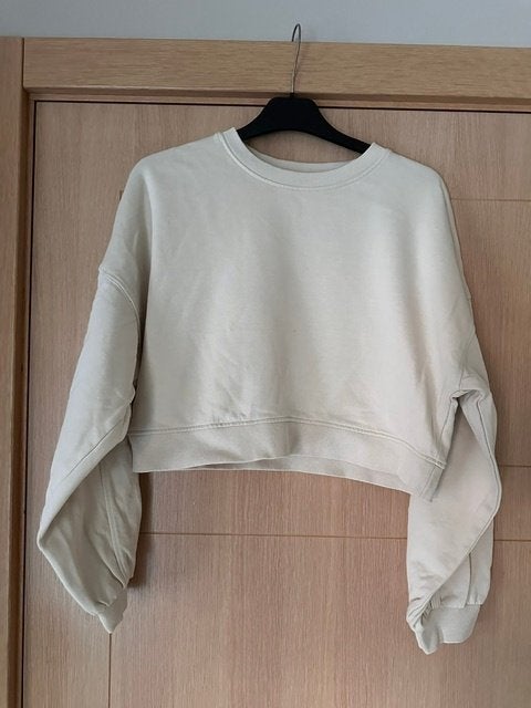 Cropped sweater Clockhouse maat M (y0031), Kleding | Dames, Truien en Vesten, Maat 38/40 (M), Beige, Ophalen of Verzenden, Clockhouse