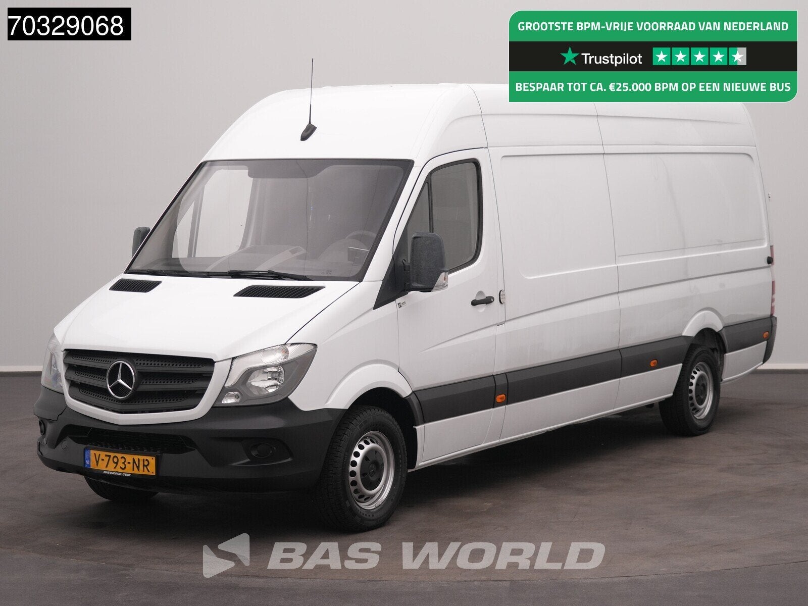 Mercedes Sprinter 311 CDI Automaat L3H2 Camera APK 05-2027 E, Automaat, Stof, Gebruikt, Euro 6