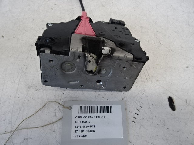 SERRURE DE PORTE ARRIÈRE DROITE Opel Corsa E (13431845), Opel, Opel Automobile GmbH, Utilisé, Arrière
