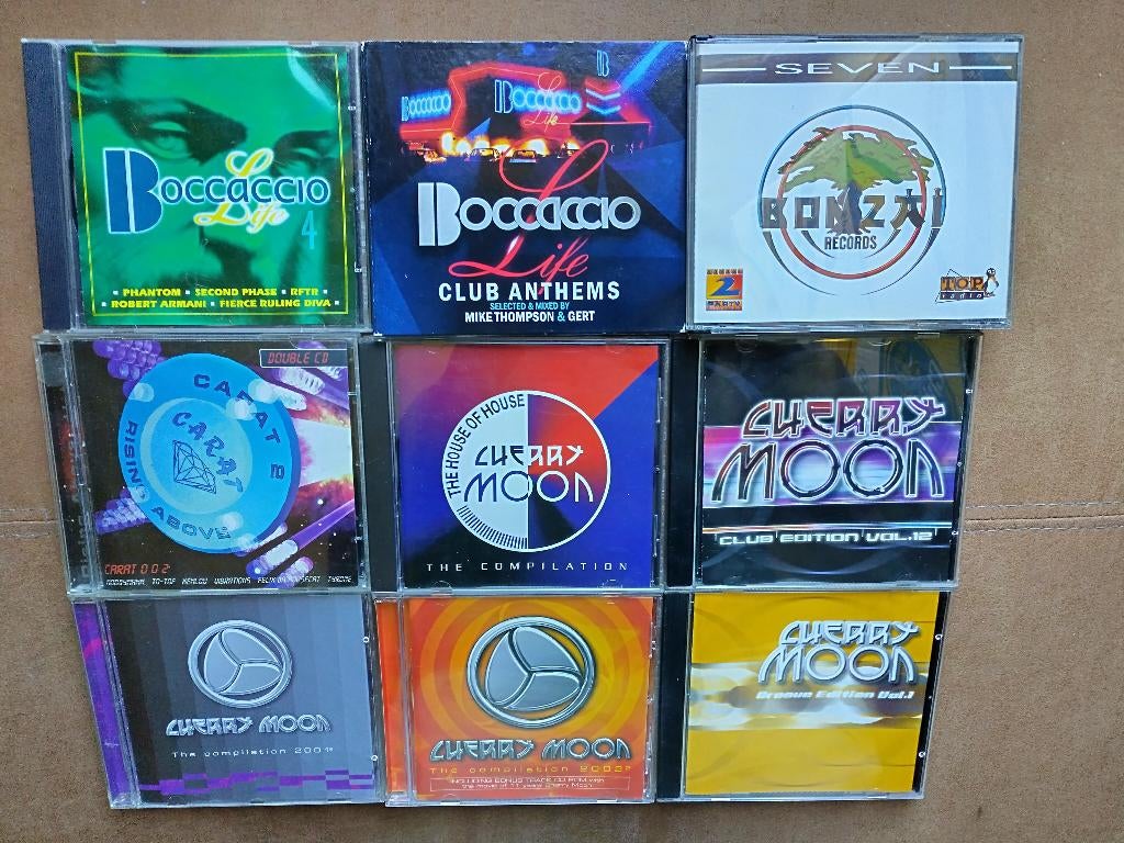 CD * DANCE - TRANCE - RETRO - CLUB... * 20€ PAR BOÎTE DE CD, Enlèvement ou Envoi, Comme neuf