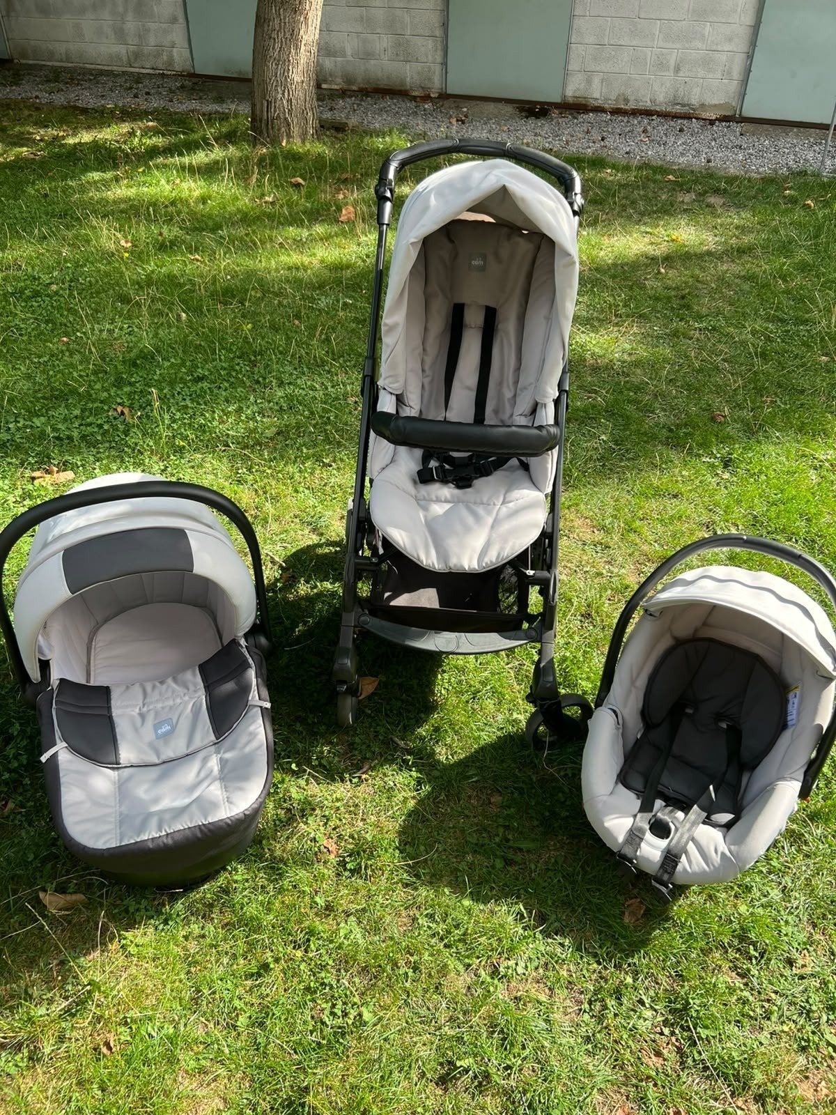 Poussette 3en1 de marque CAM, Enfants & Bébés, Enlèvement, Comme neuf, Poussette combi, Autres marques
