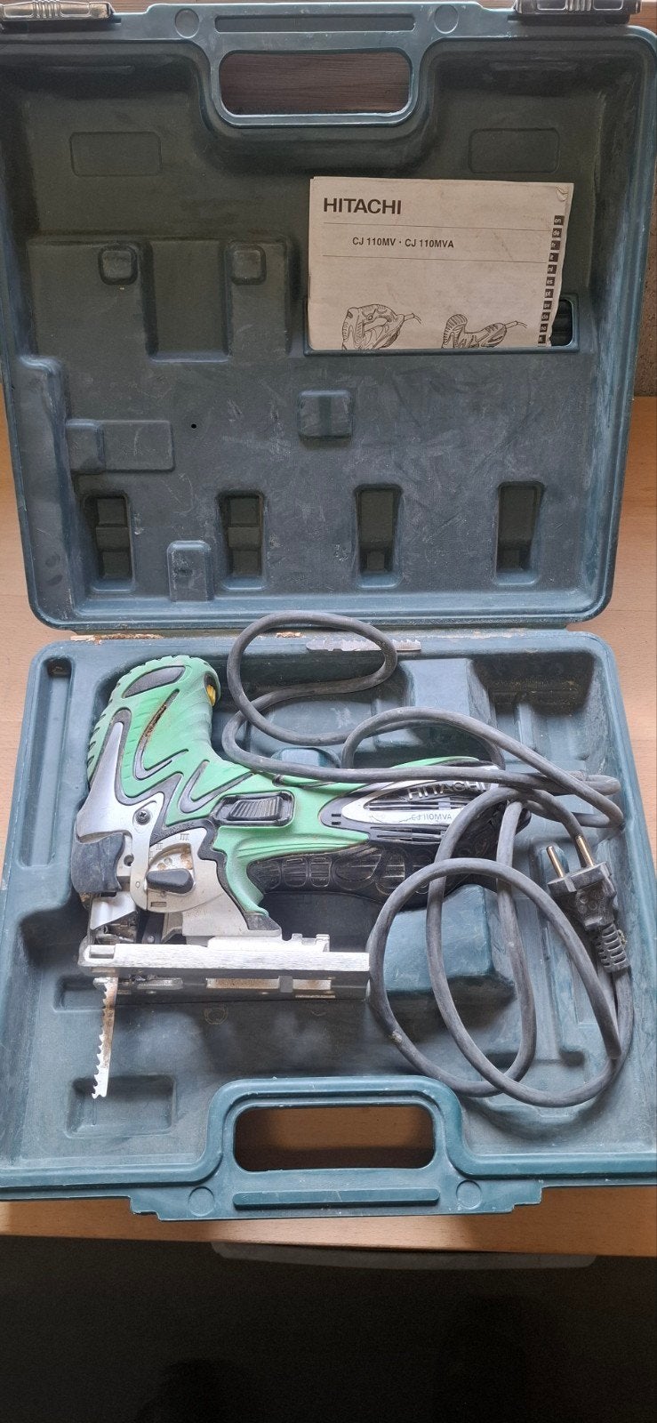 Wipzaag Hitachi CJ110MVA, Doe-het-zelf en Bouw, Ophalen, Gebruikt