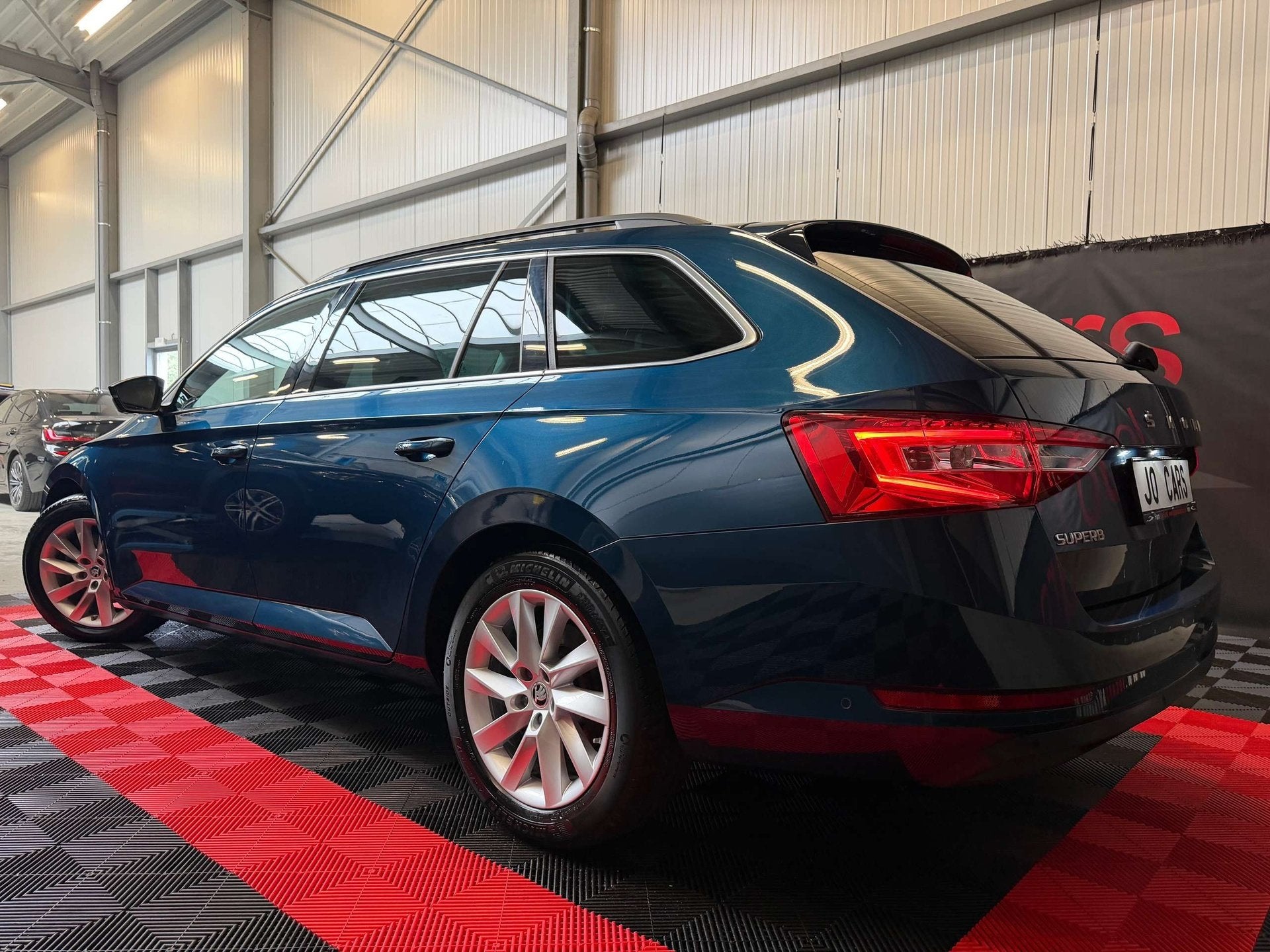 Skoda Superb Combi 1.4 IV /Pano/Led/Camera 360°/Virtual/Zv/, Auto's, Automaat, Dealer onderhouden, Stof, Gebruikt
