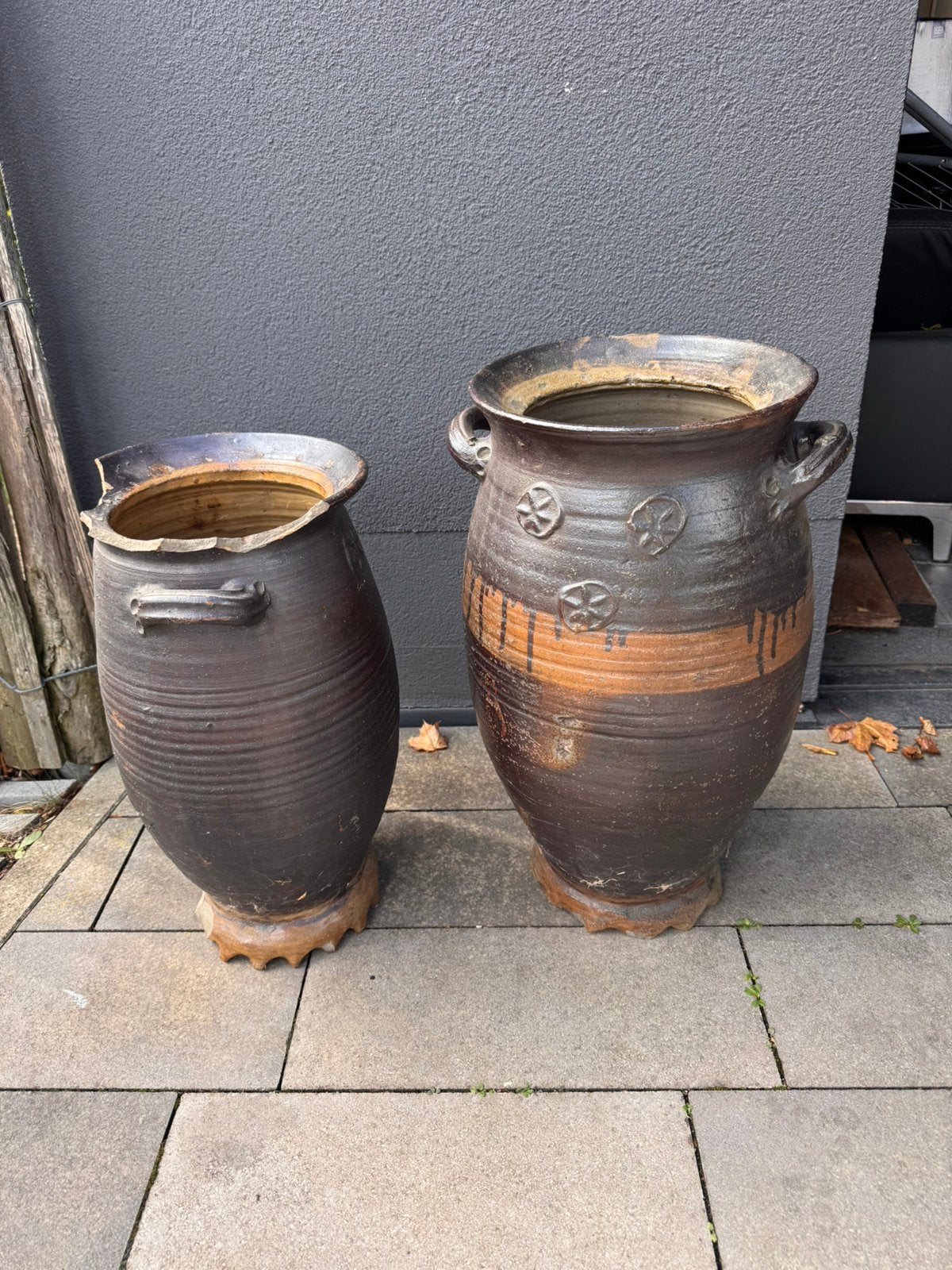 Ancien pot a encastrer, Jardin & Terrasse, Enlèvement, Utilisé, Intérieur, Autres matériaux