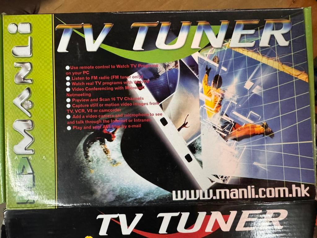 Carte TV Tuner + remote control, Ophalen of Verzenden, Zo goed als nieuw