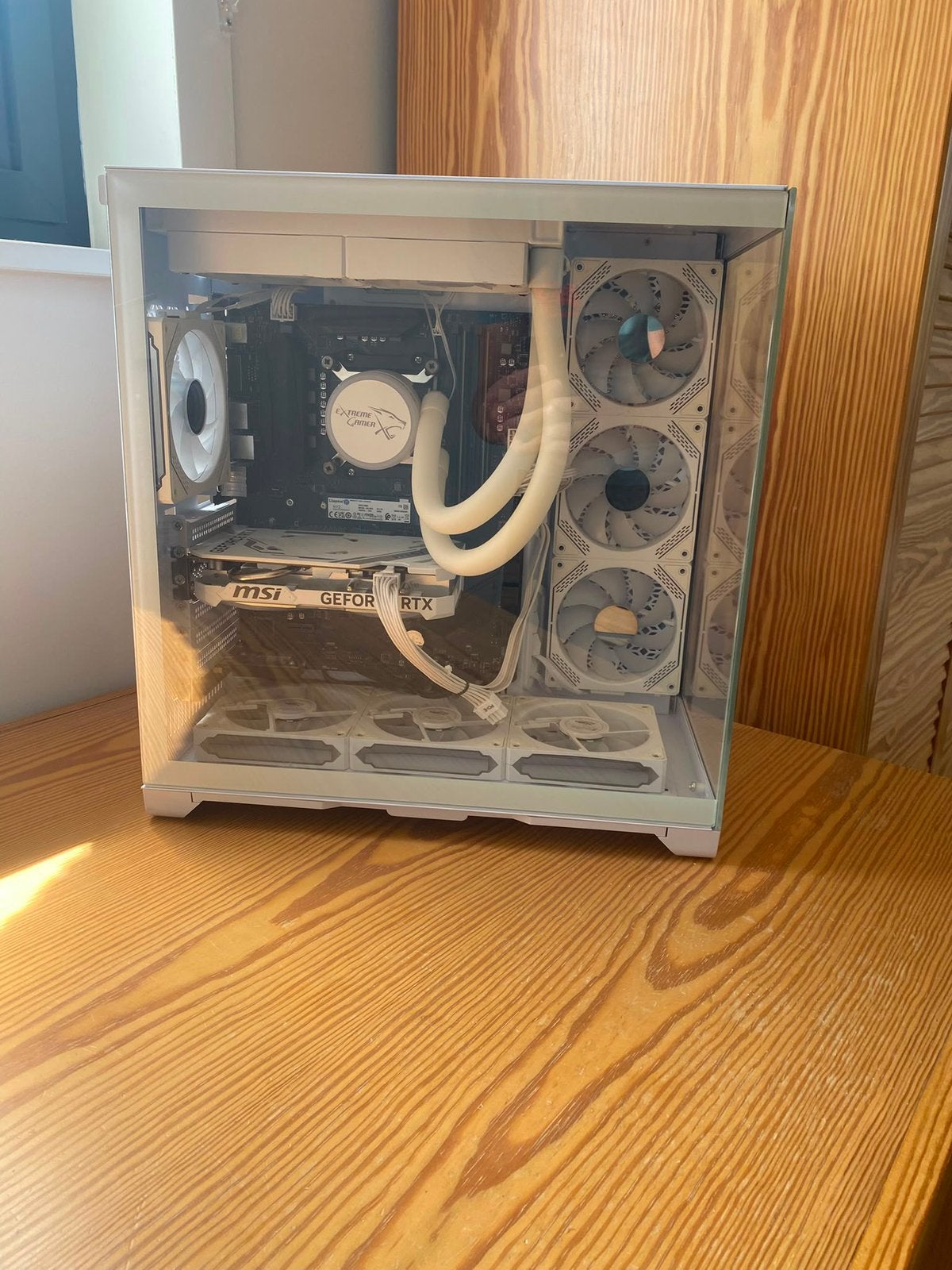 Gaming Pc extremegamer X white level 1 AMD, Ophalen, Zo goed als nieuw