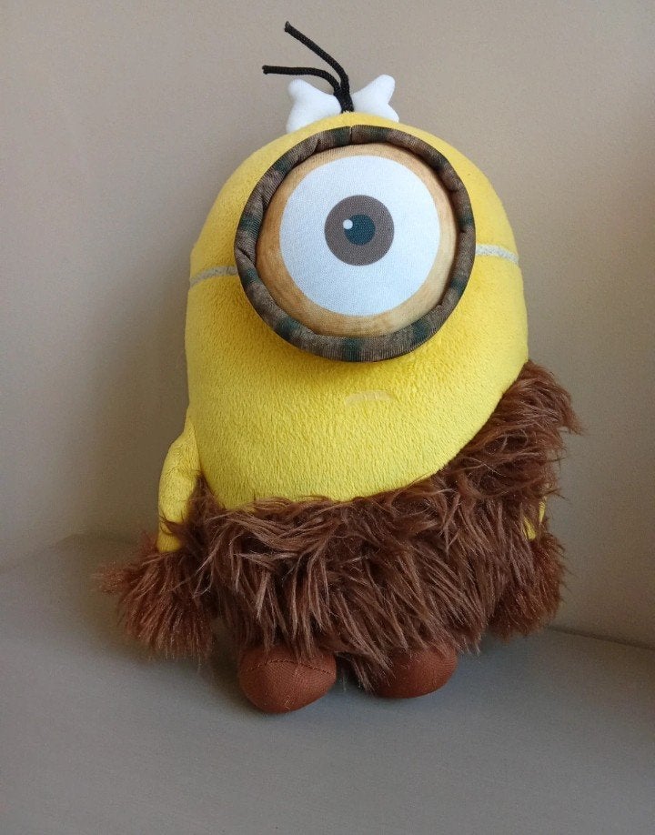 grote Minions knuffels holbewoner, Ophalen