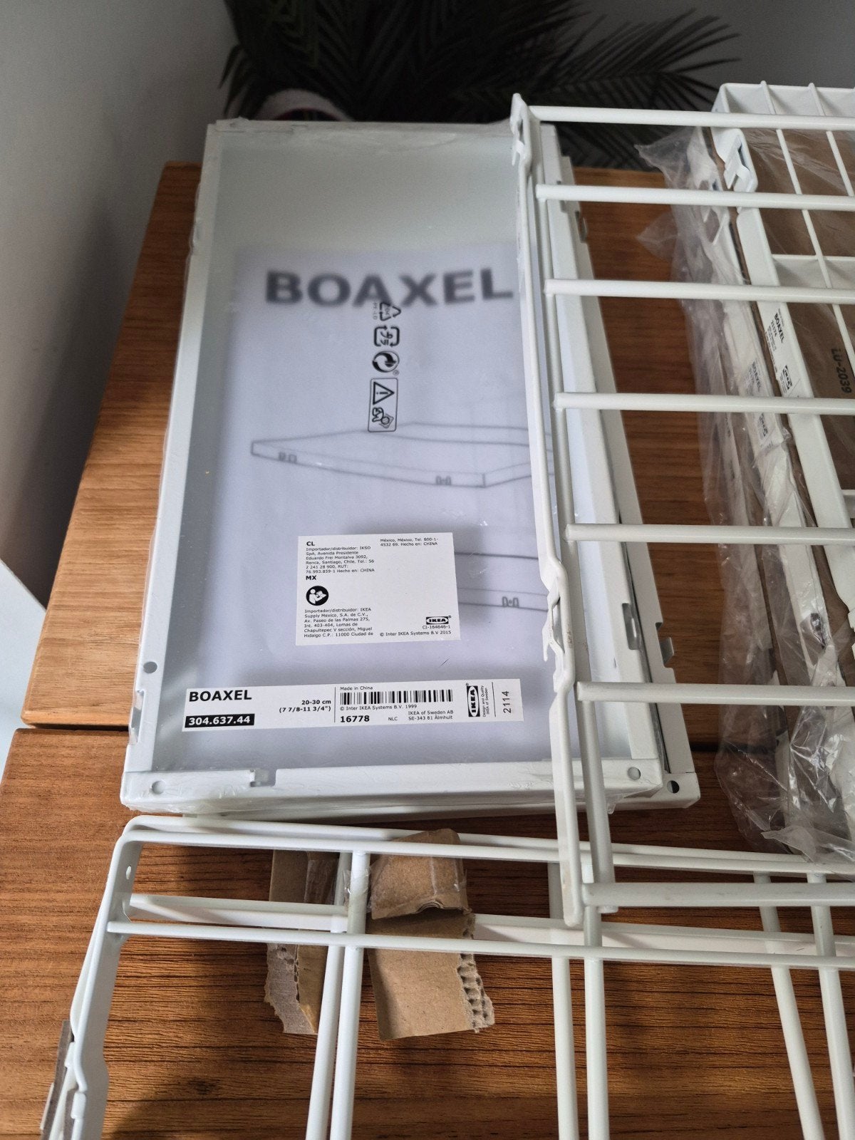 Boaxel ikea . bestaande uit verschillende onderdelen ., Ophalen, Wit