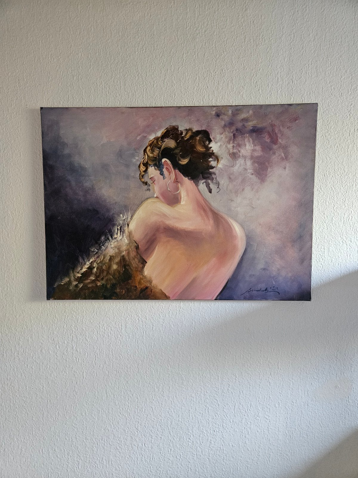 Olieverf schilderij, Enlèvement
