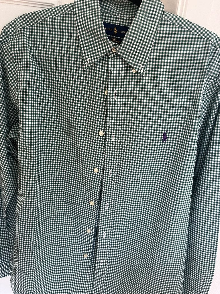 Hemd Ralph Lauren, Ophalen, Ralph Lauren, Halswijdte 39/40 (M), Zo goed als nieuw