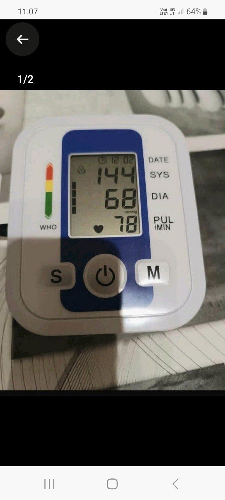 Tensiomètre neuf dans le carton, Ophalen