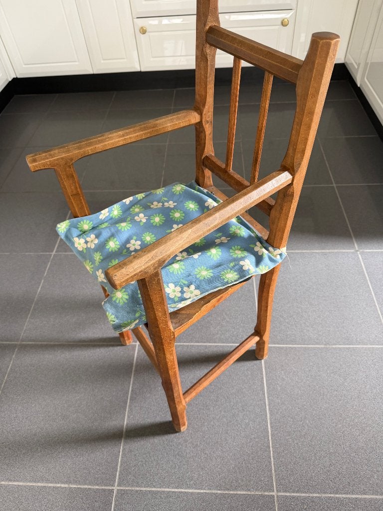 Chaise de salle à manger ancienne pour enfants, Enlèvement, Utilisé, Autres types