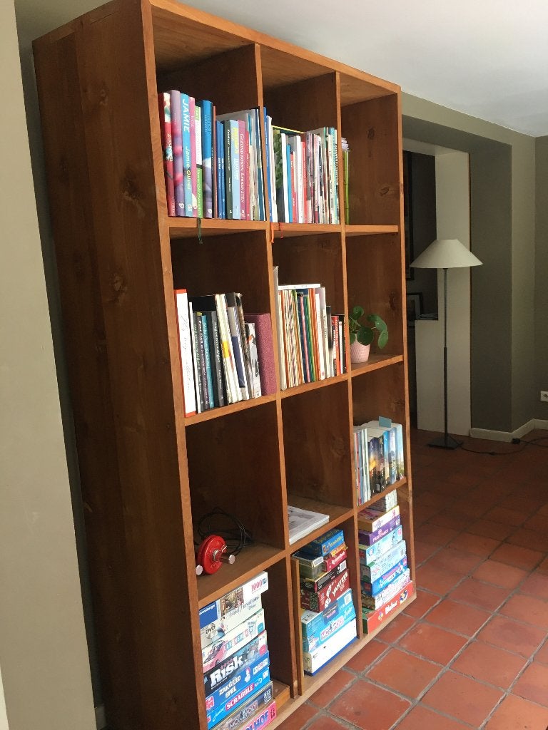 Boeken kast/ rek, Huis en Inrichting, Ophalen, Gebruikt