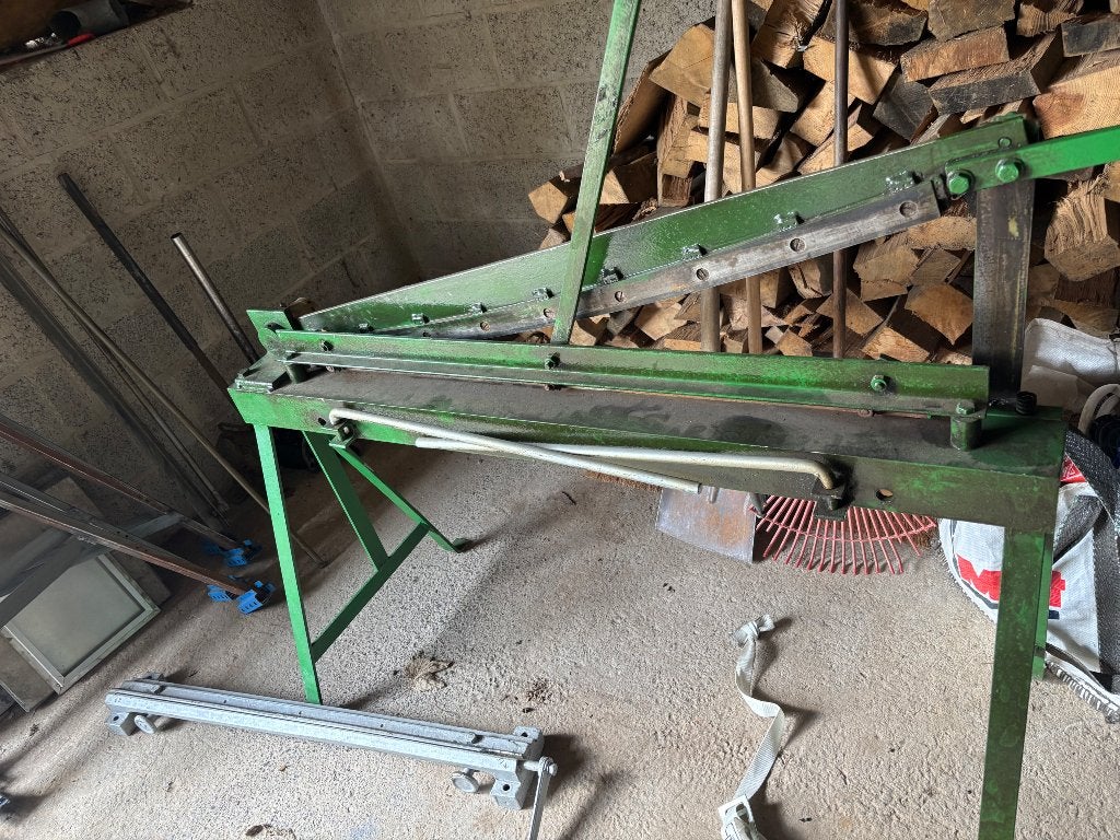 Plieuse à tôle et cisaille, Bricolage & Construction, Métaux, Enlèvement, Utilisé, Fer