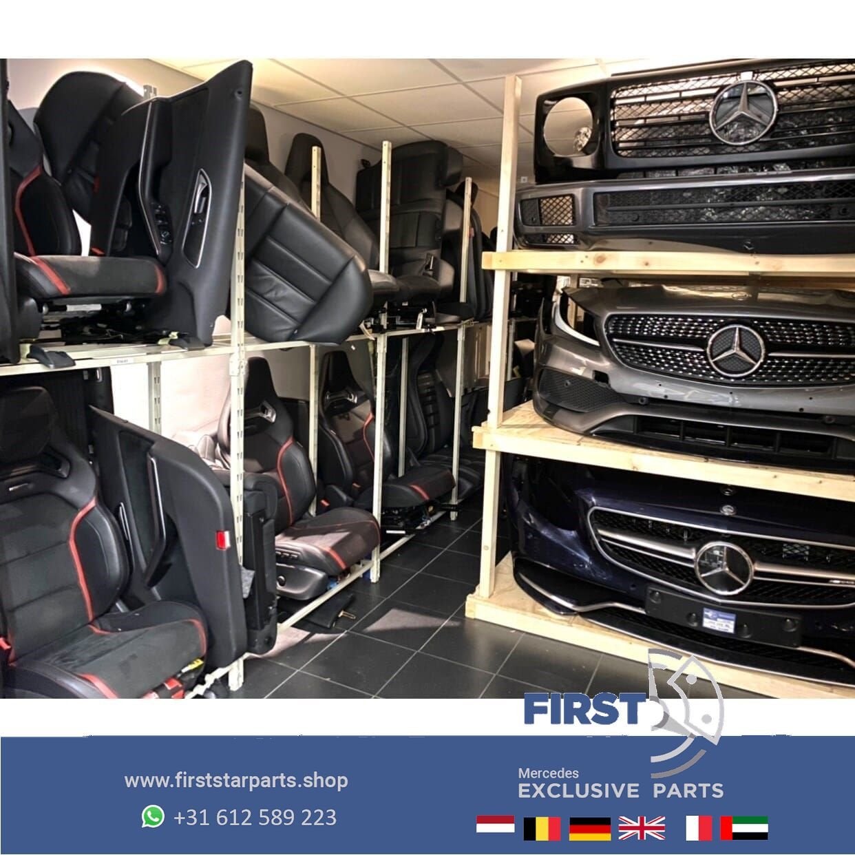AMG VOORBUMPER W172 R172 SLK SLC FACELIFT BUMPER A1728850500, Auto-onderdelen, Gebruikt, -, Voor, Ophalen of Verzenden