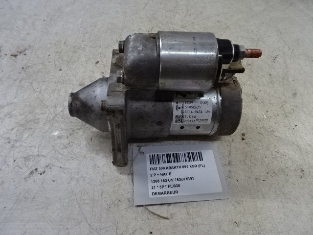 STARTMOTOR Abarth 500 / 595 / 695 (01-2008/-) (51890631), Auto-onderdelen, Gebruikt, Overige automerken, Mevr. I. Hauben, Rue de l'Espoir 34 34
4030  GRIVEGNÉE, BE