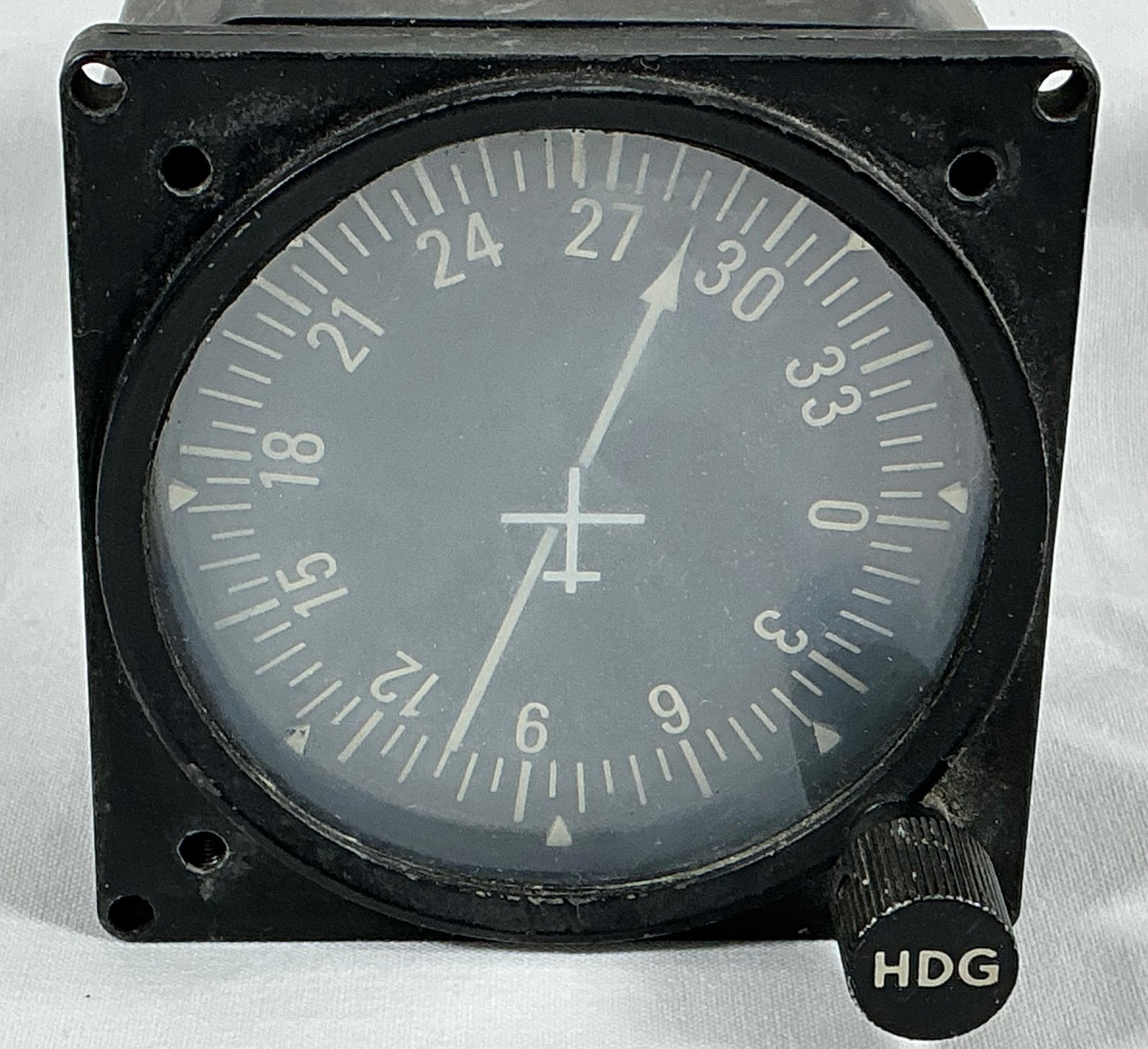 Indicateur ADF de poste de pilotage d'avion vintage, King radio corp, Enlèvement ou Envoi, Utilisé, Olathe Kansas USA