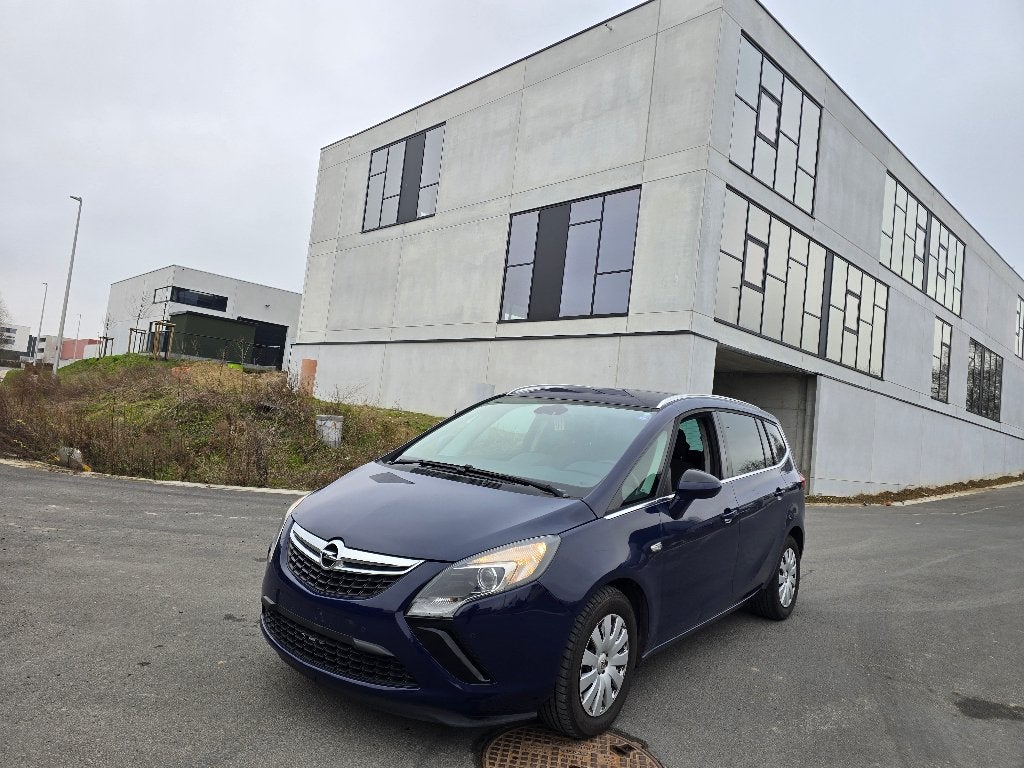 Opel Zafira Tourer 1.4i AUTOMAAT - 115 000 KM - 02/2016, Auto's, 4 deurs, Blauw, USB, Zafira