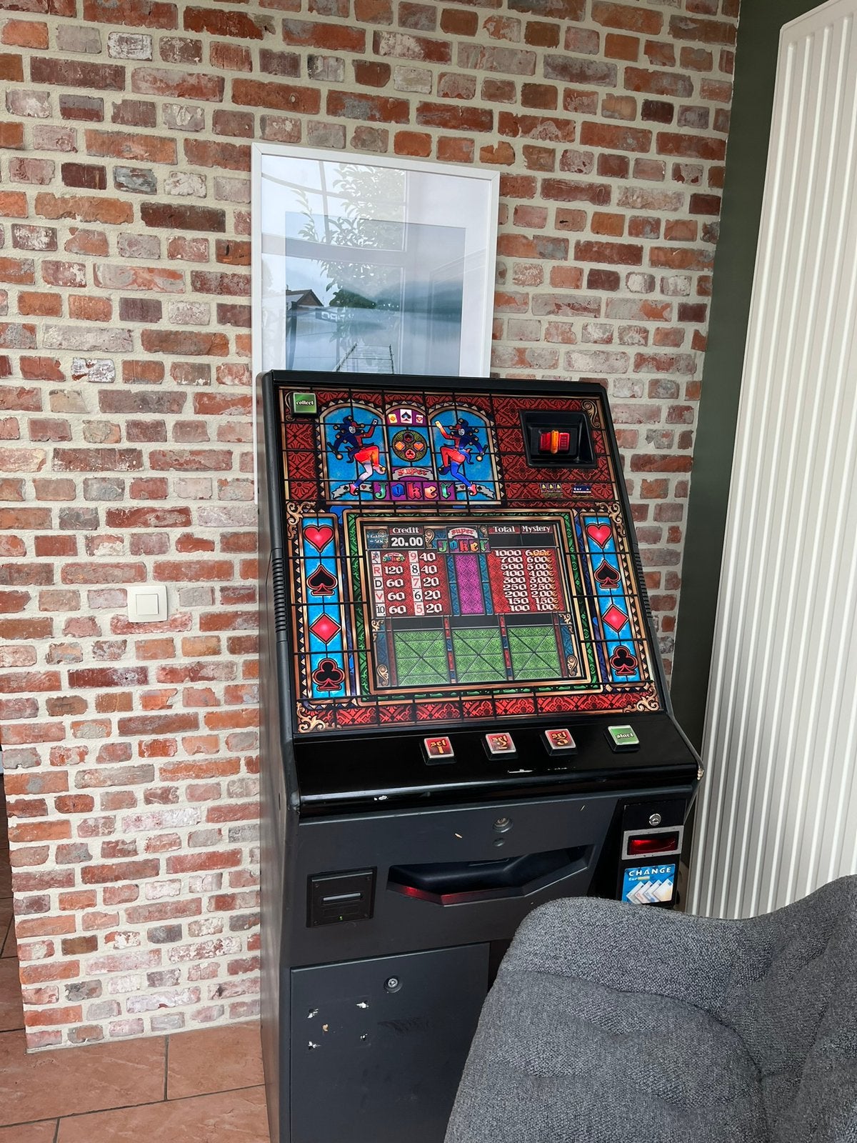 Jokerslot old skool scorpion 4 en nieuwe versie scorpion 5, Euro, Ophalen, Gebruikt, Met sleutels