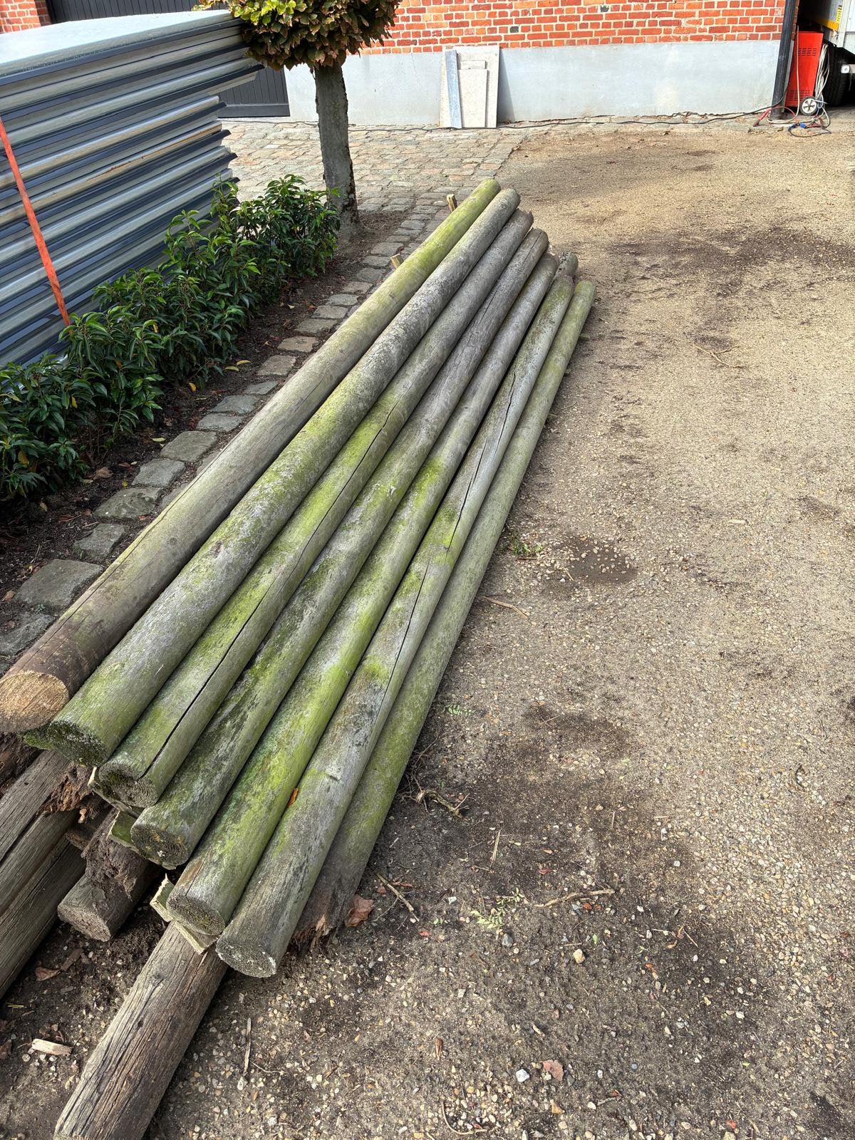 Brandhout gratis, Tuin en Terras, Ophalen, Gebruikt, Palen