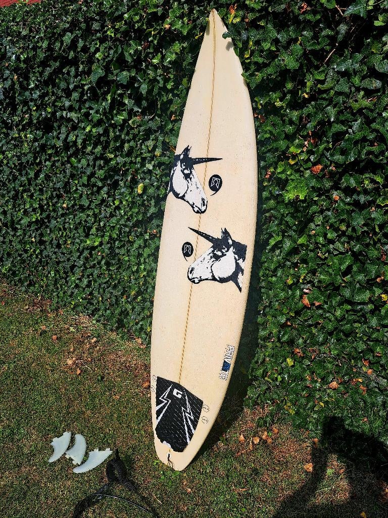 Agote surfboard te koop, Ophalen, Gebruikt, Shortboard, Met koord
