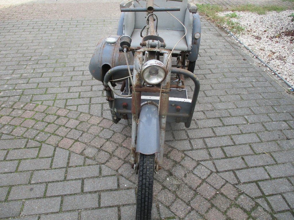 oldtimer  3 wieler  met sach motor opknapper, Fietsen en Brommers, Fietsen | Oldtimers, Minder dan 47 cm, Ophalen, Trommelrem