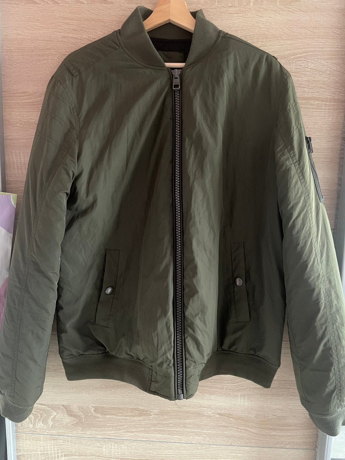 Jas Calvin Klein, Ophalen, Zo goed als nieuw, Maat 52/54 (L), Groen