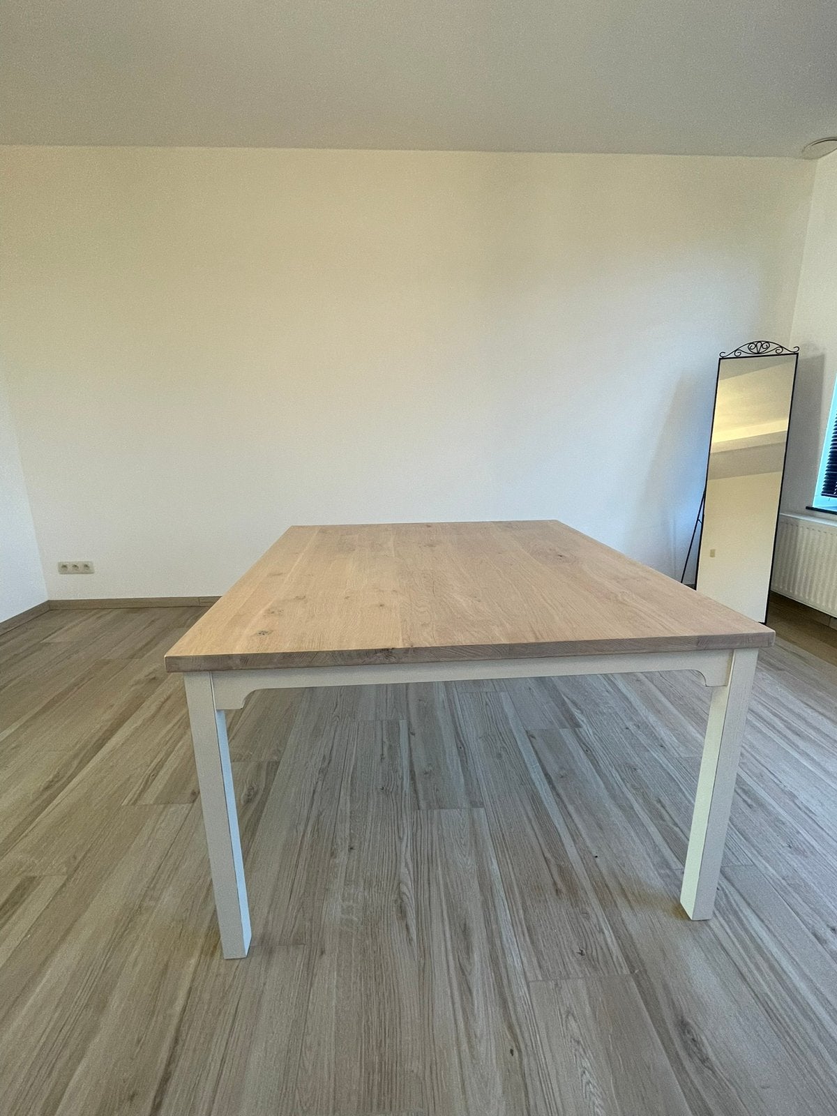Eiken tafel 140x140, Ophalen, Zo goed als nieuw