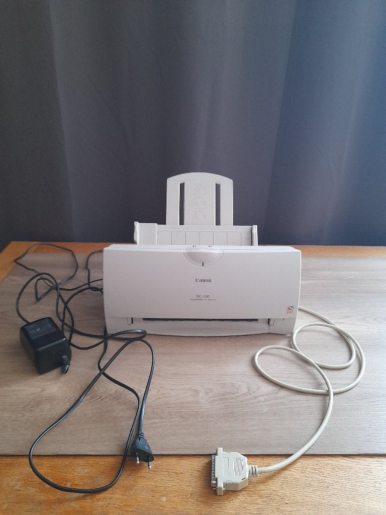 Canon BJC-240 vintage kleurenprinter – compleet, Computers en Software, Ophalen, Gebruikt, Kleur printen, Printer