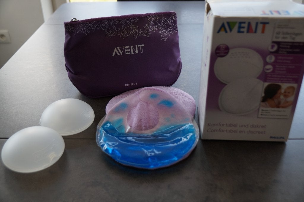 compresses Avent Philips + disques en gel thermique Avent, Housse lavable/amovible, Enlèvement, Autres types, Philips Avent