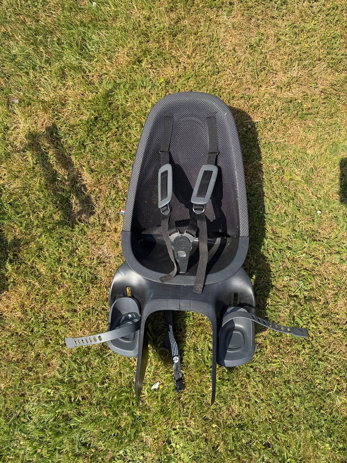 Fietsstoel Qibbel Air, Vélos & Vélomoteurs, Repose-pieds, Enlèvement, Siège arrière, 15 à 25 kg