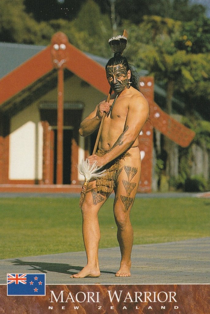 FOLKLORE -  Maori  Krijger  ( Nieuw-Zeeland ), Verzenden, Ongelopen, Overige thema's