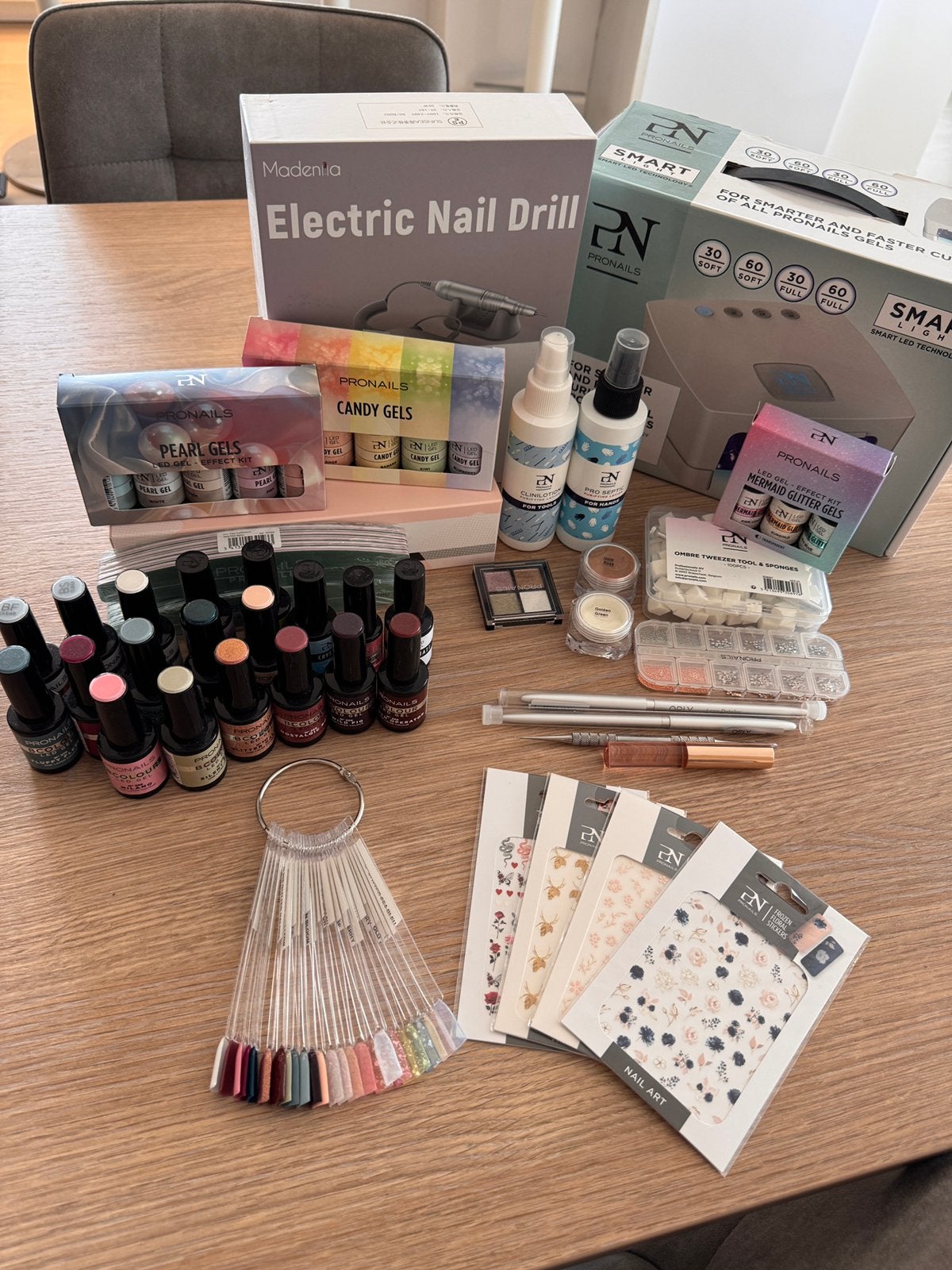 Set gel lak Pronails, Bijoux, Sacs & Beauté, Enlèvement ou Envoi, Comme neuf