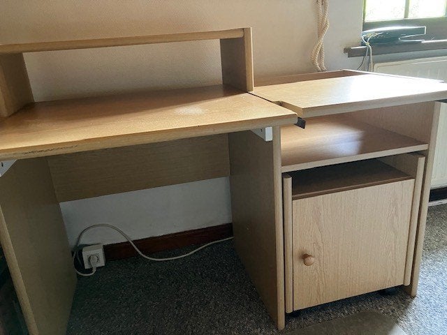 computertafel, Ophalen, Gebruikt, 70 tot 120 cm, 120 tot 170 cm