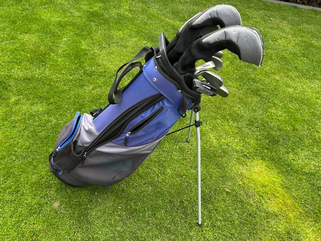 Wilson I200 TPX heren golfset bestaande uit 11 golfclubs., Sport en Fitness, Golf, Ophalen, Gebruikt, Set, Overige merken