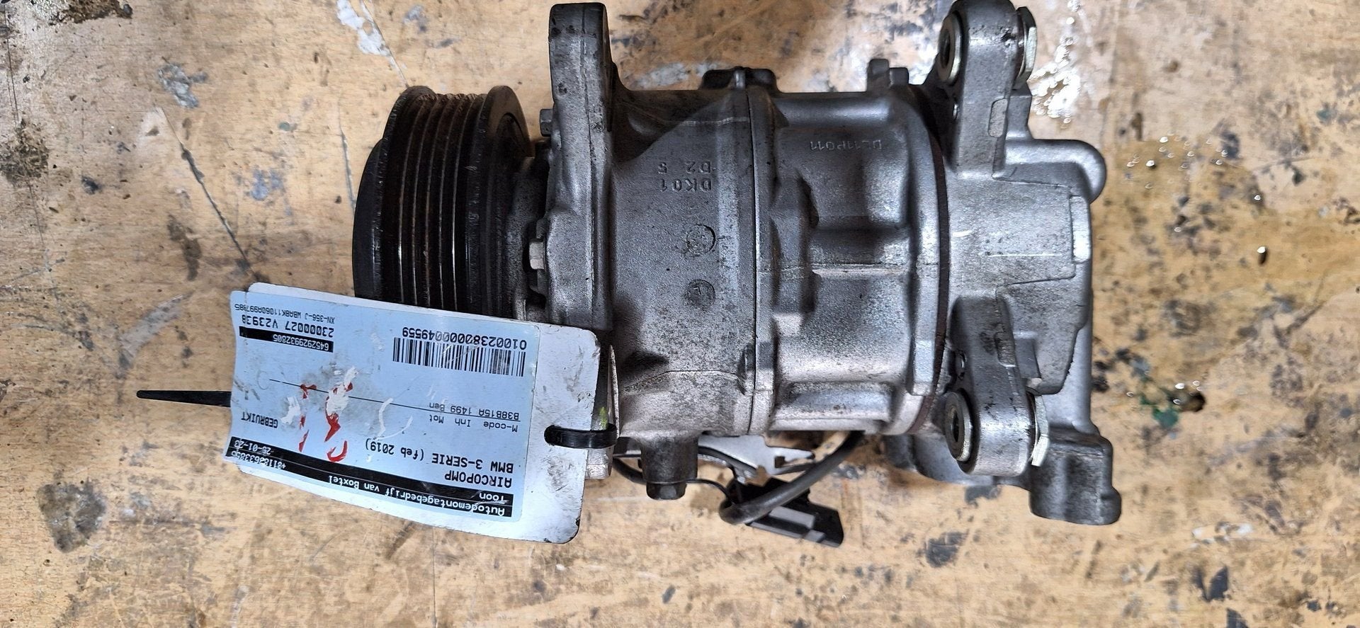 Originele Aircopomp BMW 3-Serie (2019) 1.5i B38 | 6452939112, -, Utilisé, -, Enlèvement ou Envoi