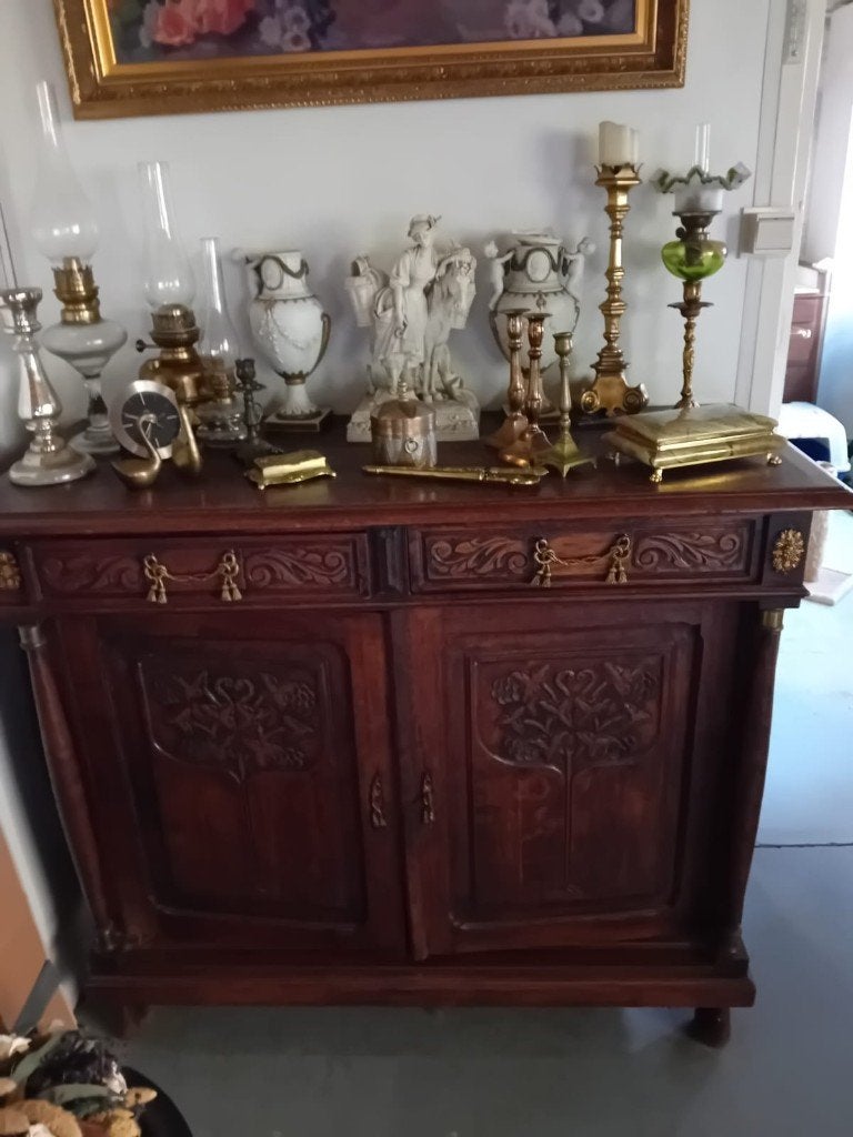 Antiek dressoir / buffetkast in Art Nouveau-stijl, Antiek en Kunst, Ophalen