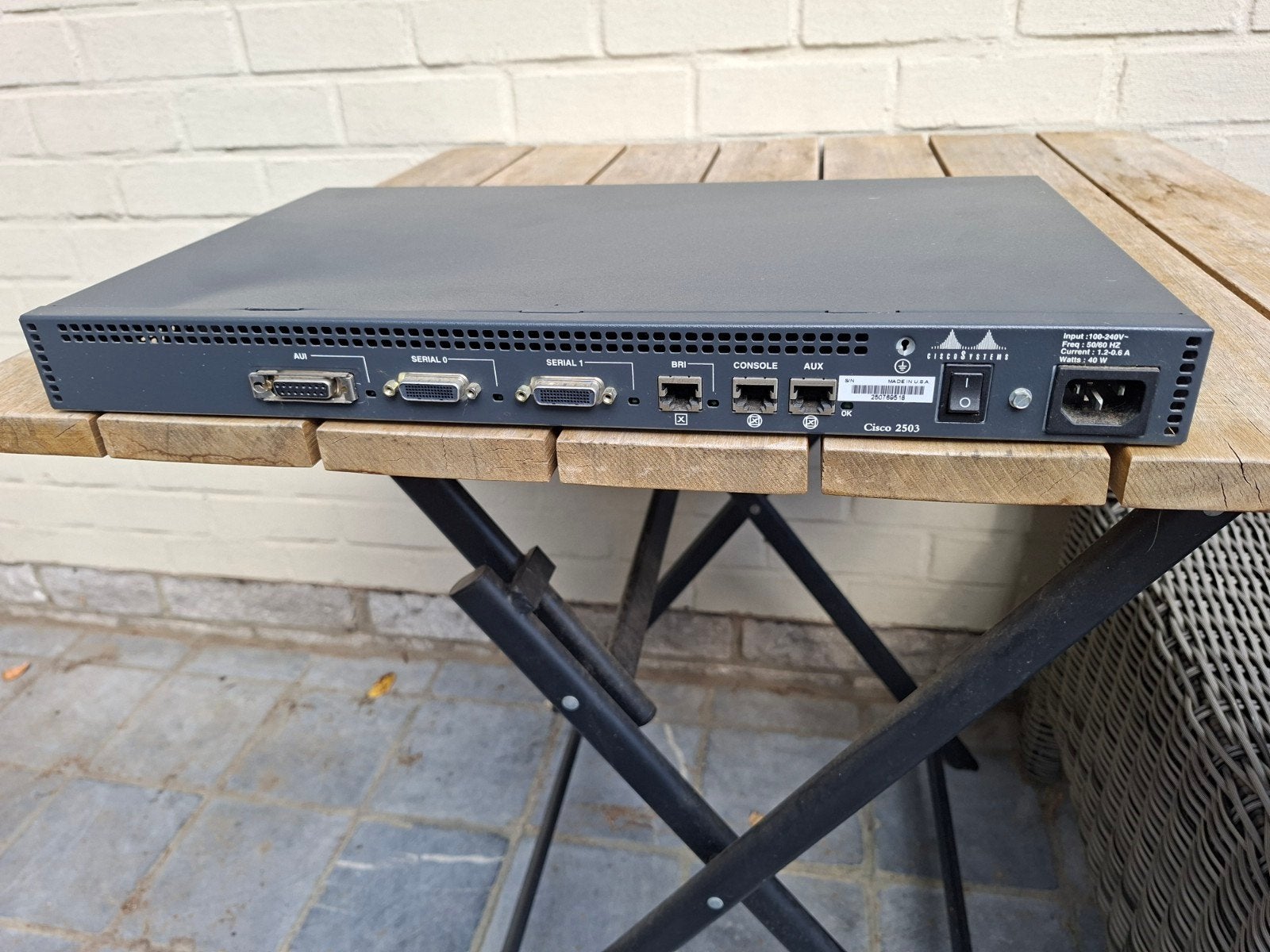 Cisco 2500 series Router - Cisco 2503, Ophalen, Gebruikt, Router, Cisco