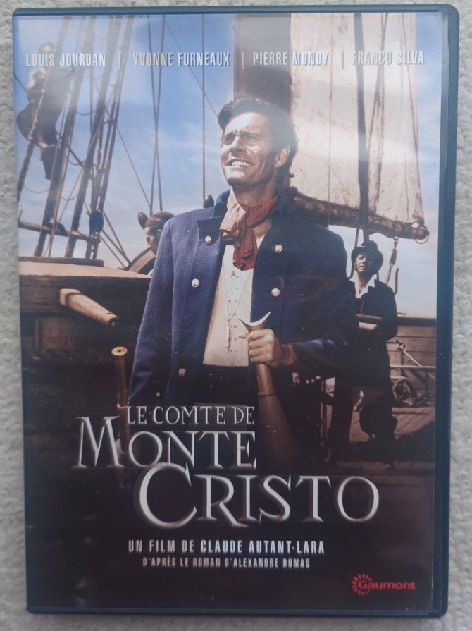 box 2 DVD  Le comte de Monté-Christo (version 1961, 3h01), Ophalen of Verzenden