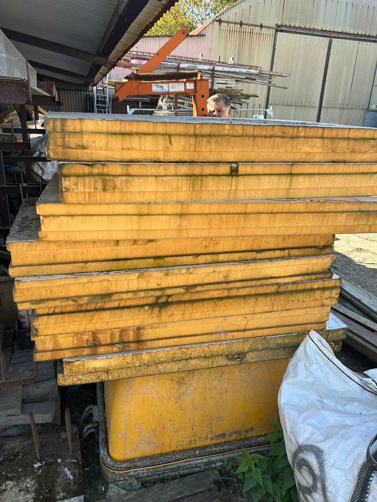 Pakket PUR isolatie recticell/rockwool, Doe-het-zelf en Bouw, Ophalen, Zo goed als nieuw
