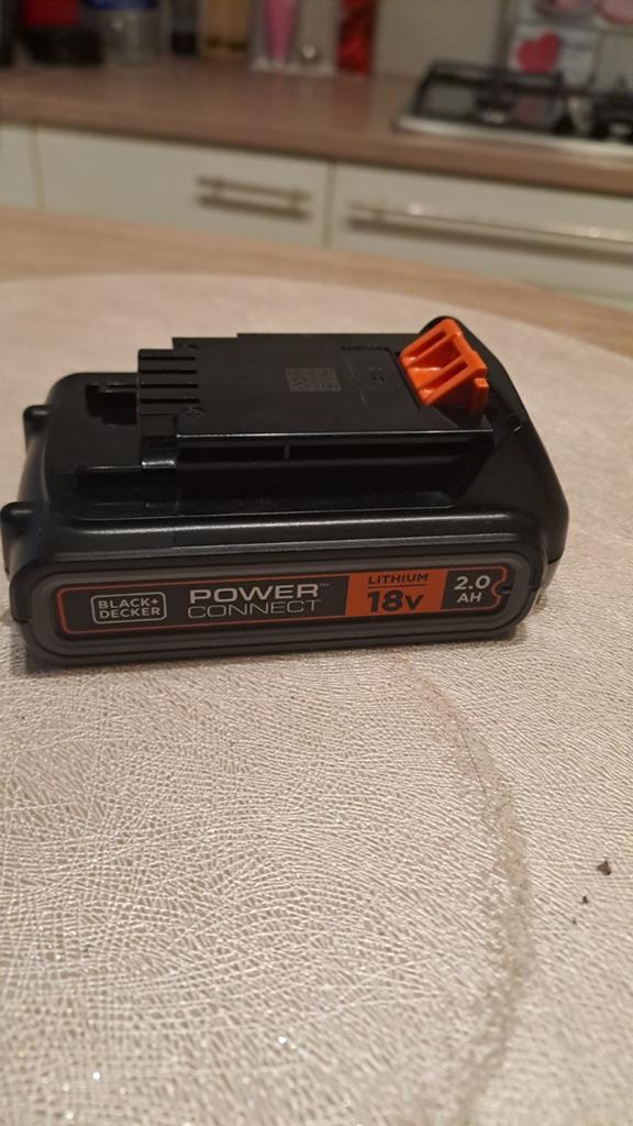 Accu Black & Decker et 18 V 2ah, Ophalen