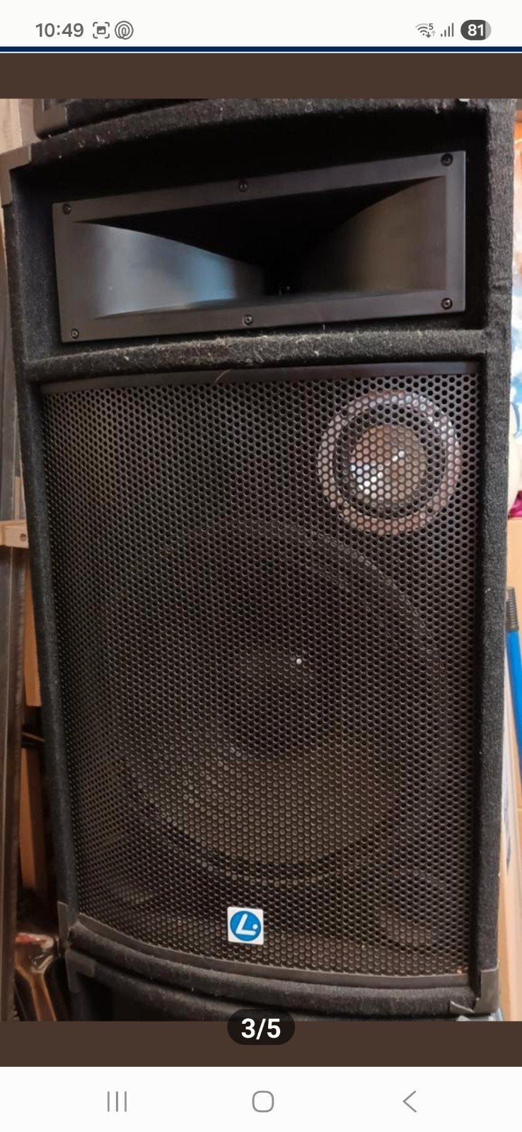 Muziekboxen, geluidsboxen, merk jb systems, Audio, Tv en Foto, Luidsprekerboxen, Ophalen