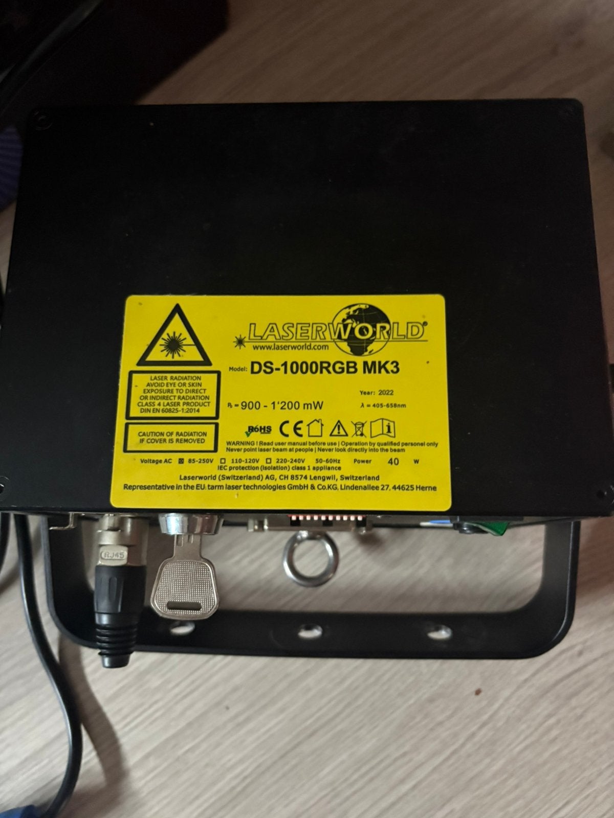 Te koop laser laserworld ds 1000 mk3, Enlèvement, Comme neuf, Laser