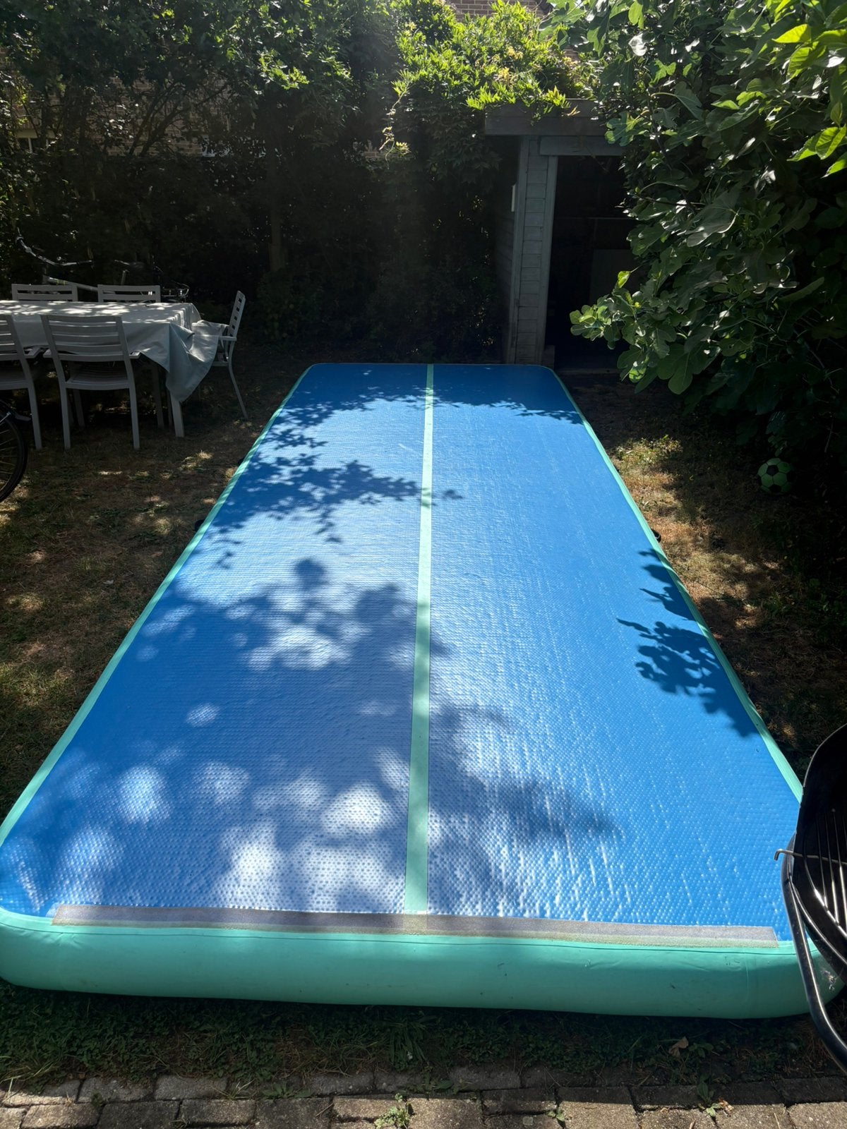 Airtrack 6m, Sport en Fitness, Turnen, Ophalen, Zo goed als nieuw