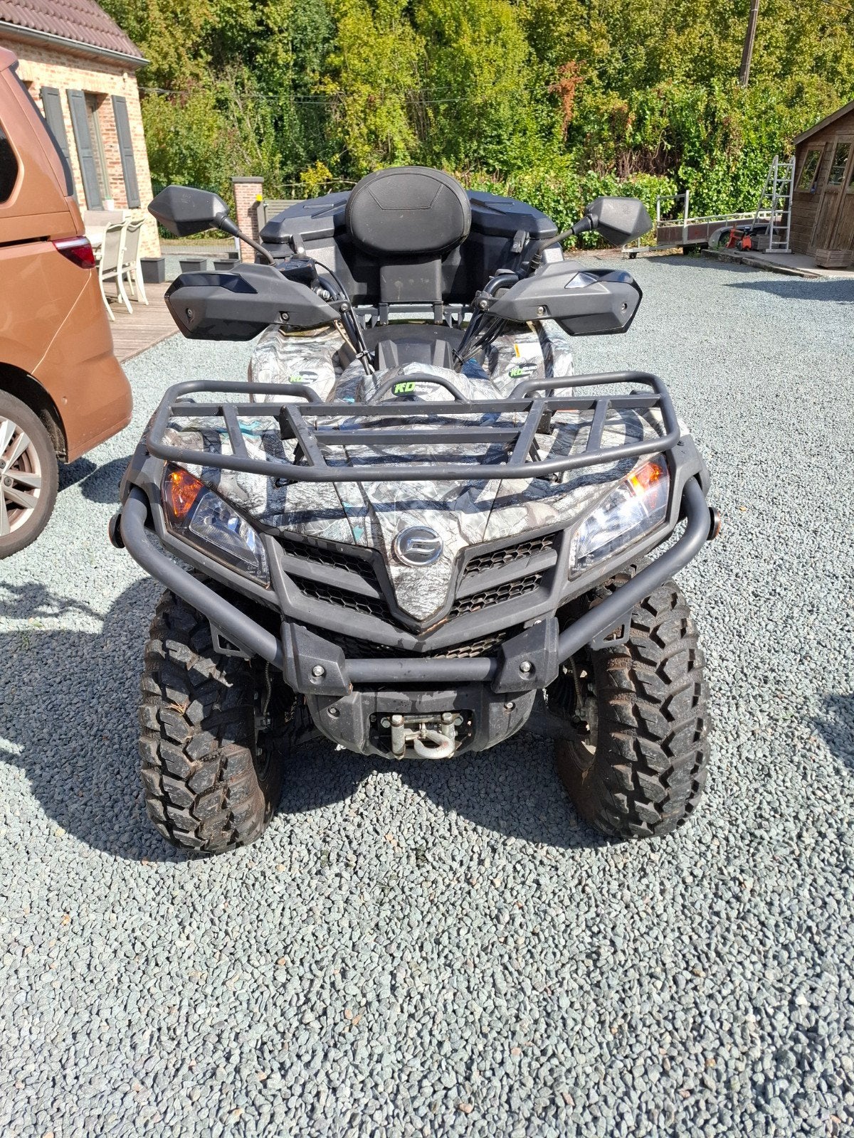 Quad Cf 520 L, Motoren, Quads en Trikes